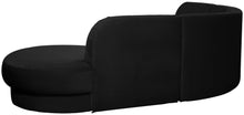 Load image into Gallery viewer, Rosa Black Velvet 3pc. Sectional (3 Boxes)