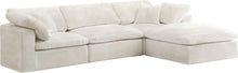 Load image into Gallery viewer, Cozy Cream Velvet Cloud Modular Sectional