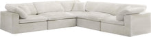 Load image into Gallery viewer, Cozy Cream Velvet Cloud Modular Sectional