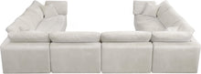 Load image into Gallery viewer, Cozy Cream Velvet Cloud Modular Sectional