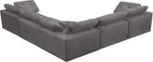 Load image into Gallery viewer, Cozy Grey Velvet Cloud Modular Sectional