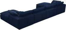 Load image into Gallery viewer, Cozy Navy Velvet Cloud Modular Sectional