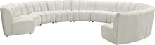 Load image into Gallery viewer, Infinity Cream Velvet 10pc. Modular Sectional