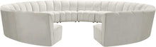 Load image into Gallery viewer, Infinity Cream Velvet 12pc. Modular Sectional
