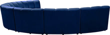 Load image into Gallery viewer, Infinity Navy Velvet 7pc. Modular Sectional