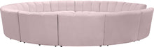 Load image into Gallery viewer, Infinity Pink Velvet 12pc. Modular Sectional