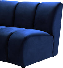 Load image into Gallery viewer, Infinity Navy Velvet 8pc. Modular Sectional
