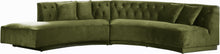 Load image into Gallery viewer, Kenzi Olive Velvet 2pc. Sectional