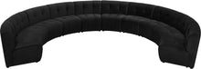 Load image into Gallery viewer, Limitless Black Velvet 10pc. Modular Sectional
