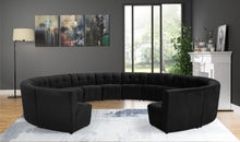Load image into Gallery viewer, Limitless Black Velvet 14pc. Modular Sectional