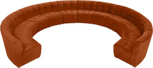 Load image into Gallery viewer, Limitless Cognac Velvet 12pc. Modular Sectional