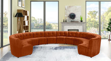 Load image into Gallery viewer, Limitless Cognac Velvet 12pc. Modular Sectional