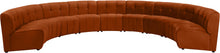 Load image into Gallery viewer, Limitless Cognac Velvet 9pc. Modular Sectional