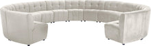 Load image into Gallery viewer, Limitless Cream Velvet 13pc. Modular Sectional