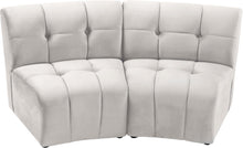 Load image into Gallery viewer, Limitless Cream Velvet 2pc. Modular Sectional
