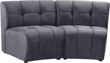 Load image into Gallery viewer, Limitless Grey Velvet 2pc. Modular Sectional