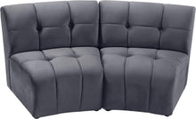Load image into Gallery viewer, Limitless Grey Velvet 2pc. Modular Sectional