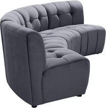 Load image into Gallery viewer, Limitless Grey Velvet 4pc. Modular Sectional
