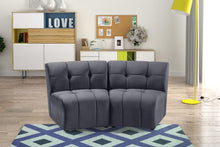 Load image into Gallery viewer, Limitless Grey Velvet 2pc. Modular Sectional
