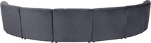 Load image into Gallery viewer, Limitless Grey Velvet 7pc. Modular Sectional