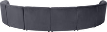 Load image into Gallery viewer, Limitless Grey Velvet 8pc. Modular Sectional