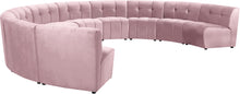 Load image into Gallery viewer, Limitless Pink Velvet 10pc. Modular Sectional