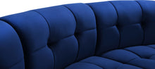 Load image into Gallery viewer, Limitless Navy Velvet 6pc. Modular Sectional