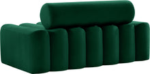 Load image into Gallery viewer, Melody Green Velvet Loveseat