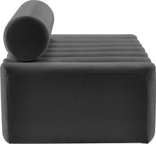 Load image into Gallery viewer, Melody Grey Velvet Loveseat