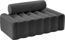 Load image into Gallery viewer, Melody Grey Velvet Loveseat