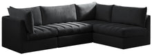 Load image into Gallery viewer, Jacob Black Velvet Modular Sectional