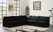 Load image into Gallery viewer, Jacob Black Velvet Modular Sectional