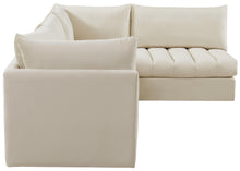 Load image into Gallery viewer, Jacob Cream Velvet Modular Sectional