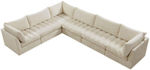 Load image into Gallery viewer, Jacob Cream Velvet Modular Sectional