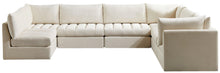 Load image into Gallery viewer, Jacob Cream Velvet Modular Sectional