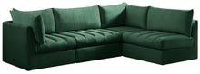 Load image into Gallery viewer, Jacob Green Velvet Modular Sectional