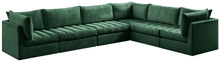 Load image into Gallery viewer, Jacob Green Velvet Modular Sectional