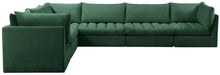 Load image into Gallery viewer, Jacob Green Velvet Modular Sectional