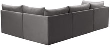 Load image into Gallery viewer, Jacob Grey Velvet Modular Sectional