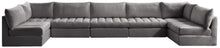 Load image into Gallery viewer, Jacob Grey Velvet Modular Sectional