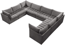 Load image into Gallery viewer, Jacob Grey Velvet Modular Sectional