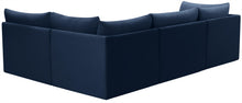 Load image into Gallery viewer, Jacob Navy Velvet Modular Sectional