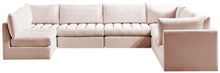 Load image into Gallery viewer, Jacob Pink Velvet Modular Sectional