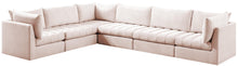 Load image into Gallery viewer, Jacob Pink Velvet Modular Sectional
