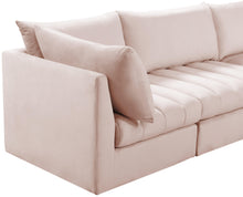 Load image into Gallery viewer, Jacob Pink Velvet Modular Sectional