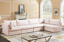Load image into Gallery viewer, Jacob Pink Velvet Modular Sectional