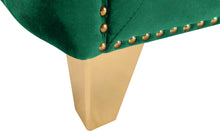 Load image into Gallery viewer, Michelle Green Velvet Loveseat