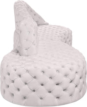 Load image into Gallery viewer, Royal Cream Velvet 2pc. Sectional