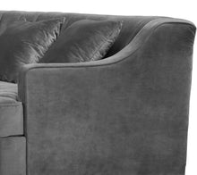 Load image into Gallery viewer, Jackson Grey Velvet 2pc. Sectional