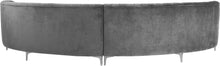 Load image into Gallery viewer, Jackson Grey Velvet 2pc. Sectional